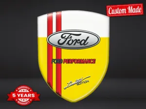 Ford Emblemas Resina Diseño Premium Pegatinas Con Cúpula 